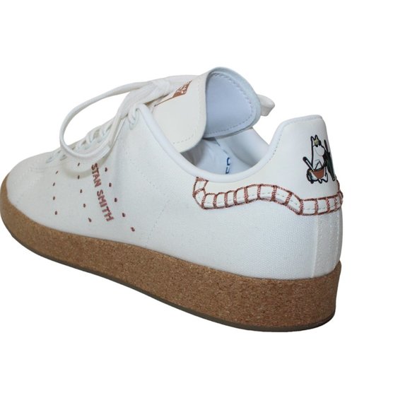 Adidas Stan Smith X-Moomin Canvas Leather Cork Women's 8.5 NEW!   ID6646 - Picture 4 of 12